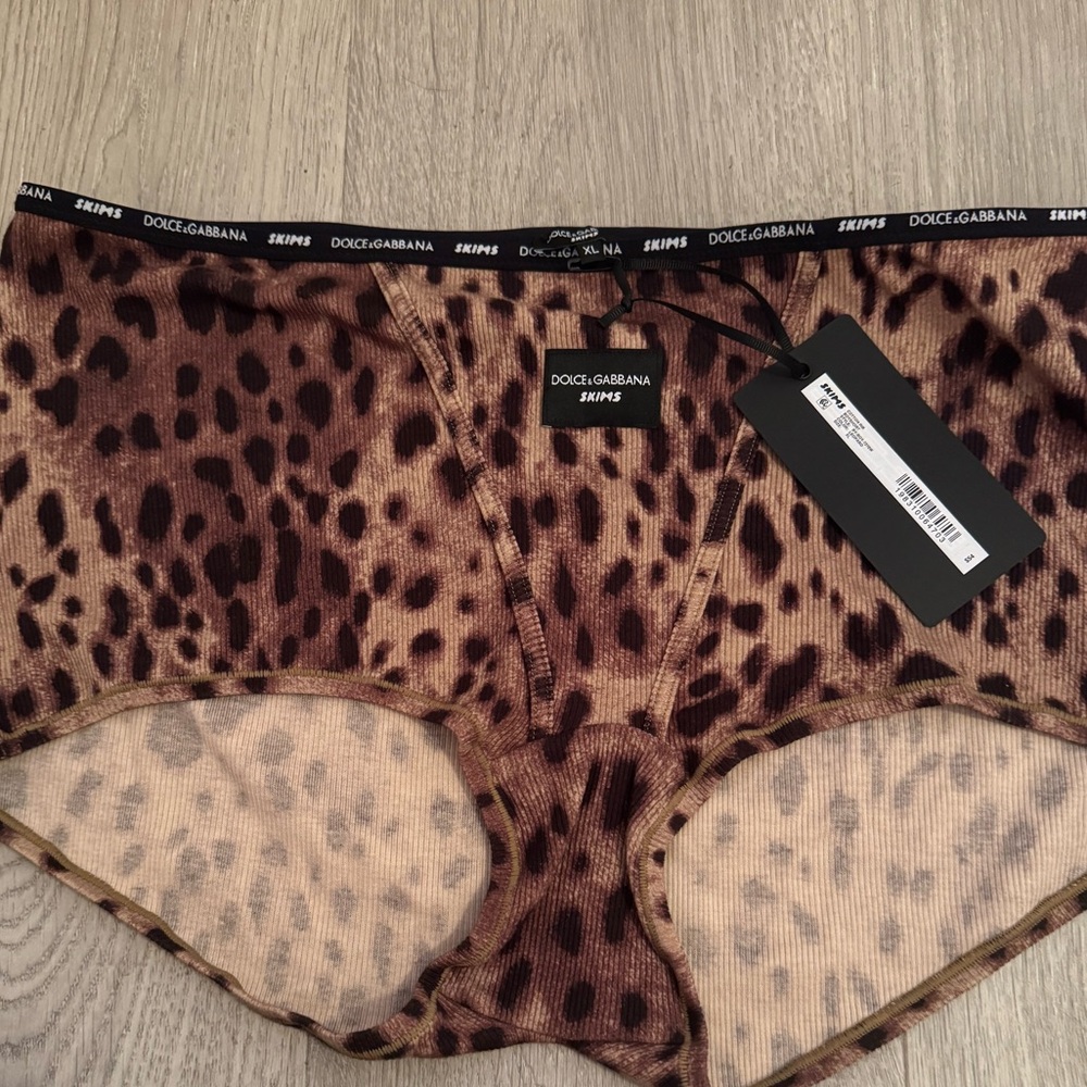 Dolce & Gabbana x Skims Brown Leopard Print - Picture 2 of 3